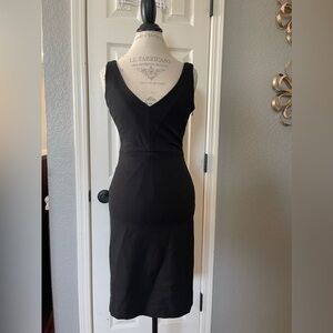 Banana Republic Black Sleeveless Bodycon Dress Size 4
